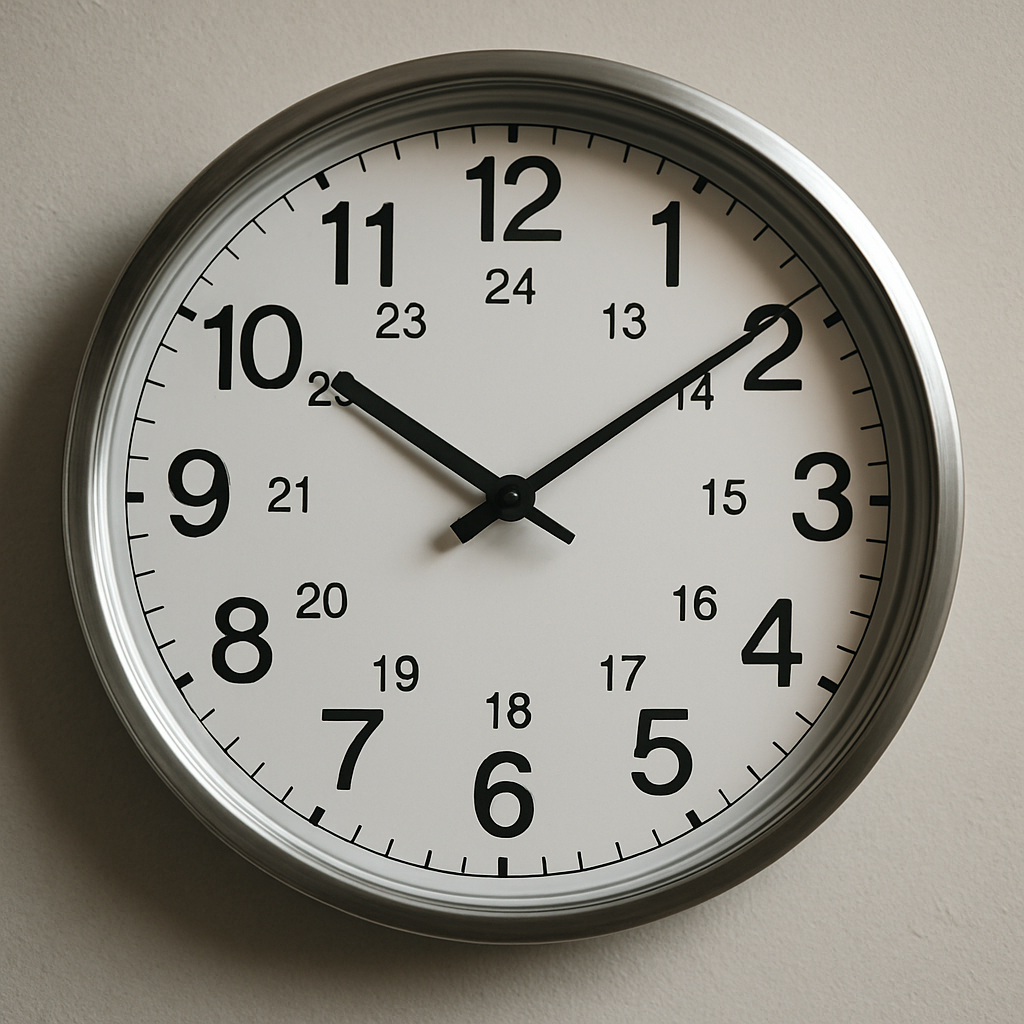 How to tell military time